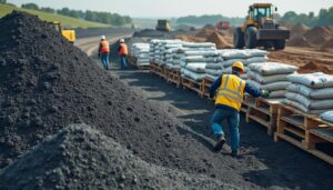 Gestion du stock de matériaux sur un chantier bitumeuse : méthodes et conseils pratiques