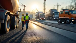 Bien organiser la flotte de véhicules dédiée à un chantier bitumeuse