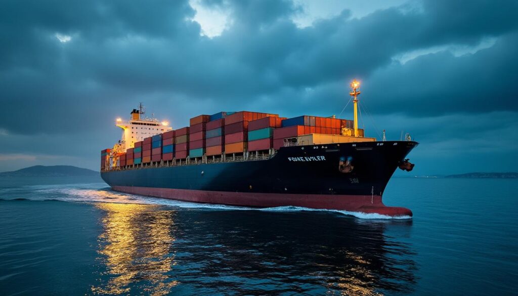 Le plus gros porte conteneur au monde : géant des mers et innovations