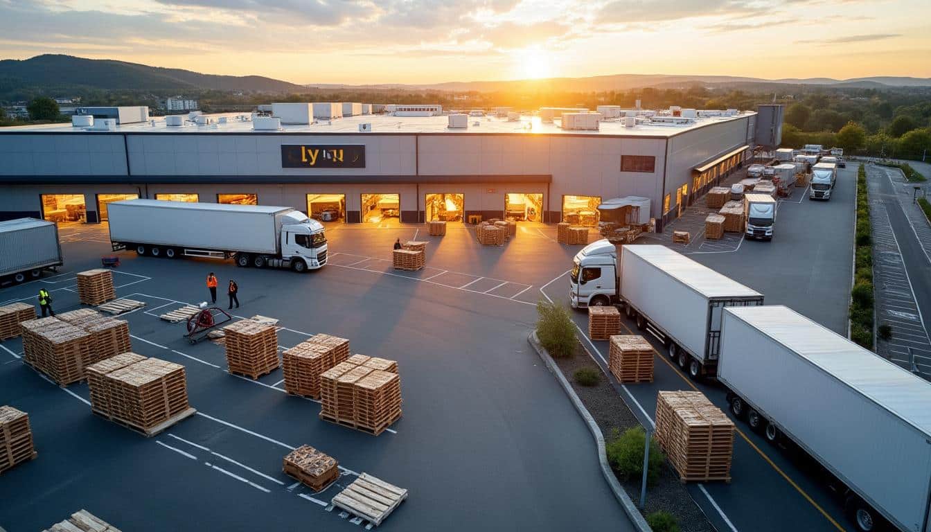 Illustration: Pourquoi opter pour une plateforme logistique dans la région lyonnaise ?