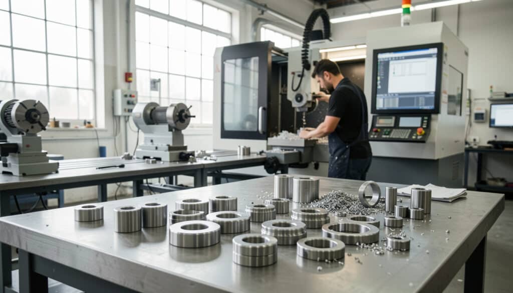 Pièces usinées : procédés, matériaux et fabrication