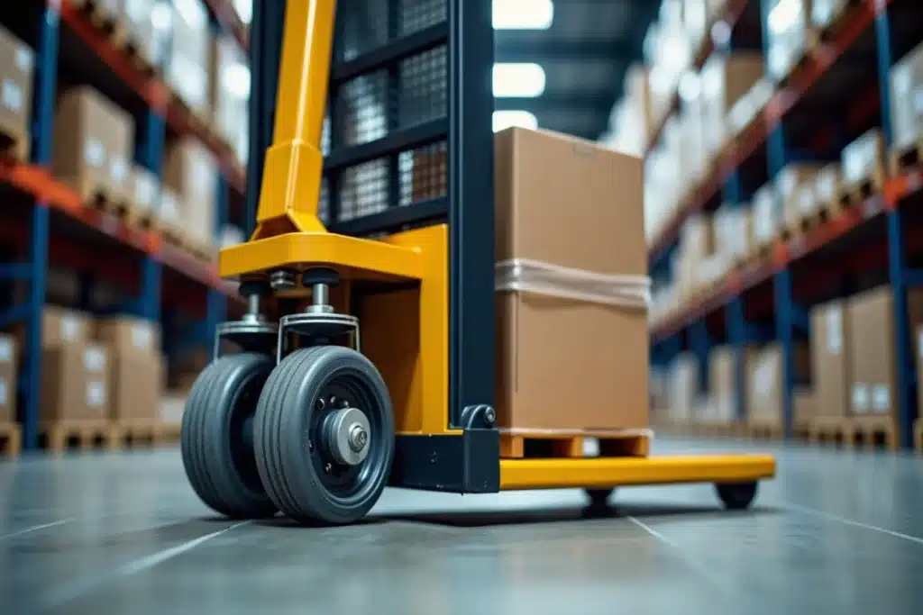 Sécuriser et optimiser les déplacements de charges en entrepôt grâce aux roulettes industrielles adaptées