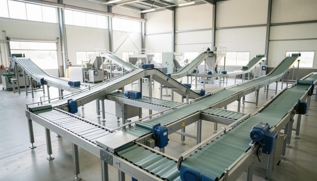 Convoyeurs à bande industriels : quels modèles selon vos flux